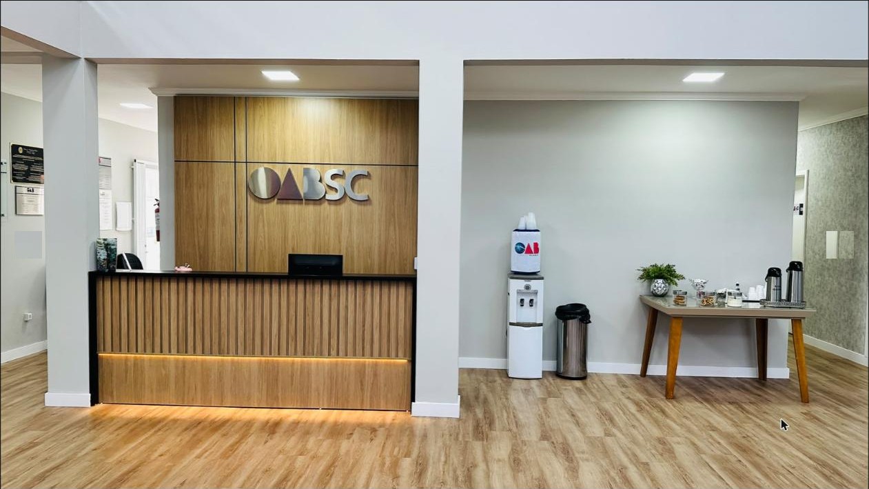Sala de Atendimento e Recepção da Advocacia — OAB Palhoça